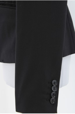 Veste J.Crew noir en laine