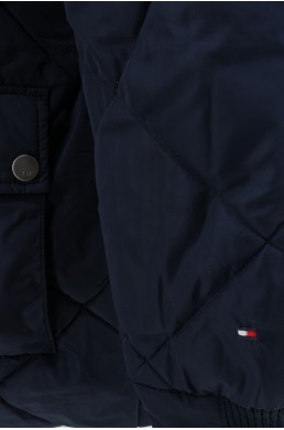 Blouson parka doudoune Tommy Hilfiger bleu marine article comme neuf