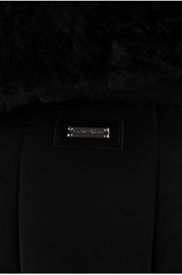 Blouson parka doudoune Calvin Klein noir type Bomber comme neuf