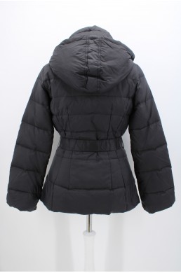 Blouson parka doudoune Benetton noir