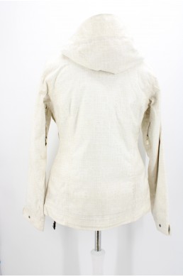 Blouson de ski, veste de snowboard Burton Dryride blanc cassé (Snowboarding jacket)