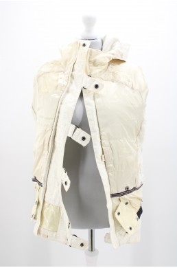 Veste de snowboard Burton Dryride blanc cassé (Snowboarding jacket) DOUBLURE