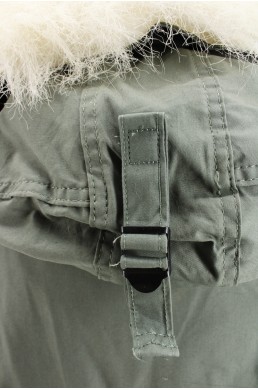 Blouson Parka US Air Force kaki Extreme cold weather, Type N-38 en coton et nylon