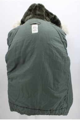 Blouson Parka US Air Force kaki Extreme cold weather, Type N-38 doublure label