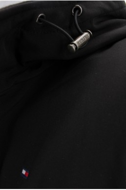 Blouson Tommy Hilfiger noir capuche