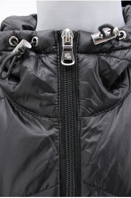 Blouson doudoune légère Lauren by Ralph Lauren noire Zip