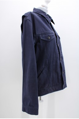 Blouson veste bleu en jean denim Levi's Commuter pour cycliste urbain