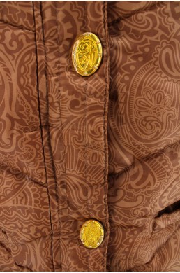 Blouson doudoune Roca Wear (Jay-Z) marron bouton