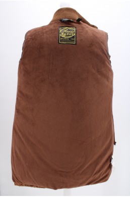 Blouson doudoune Roca Wear (Jay-Z) marron doublure