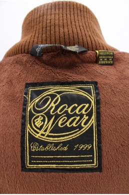 Blouson doudoune Roca Wear (Jay-Z) marron label