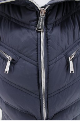 Blouson doudoune légère bleu marine Michael by Michael Kors Zip