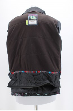 Blouson de ski, veste de snowboard noir avec éclairs rose et bleu Burton Dryride All Access (Snowboarding jacket) Doublure