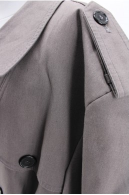 Blouson Trench coat Kuppenheimer Men's Clothiers gris vintage