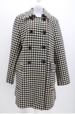 Manteau pied de poule Michael Kors