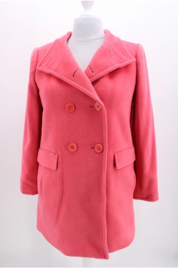 Manteau Talbots rose en laine