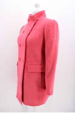 Manteau Talbots rose en alpaga