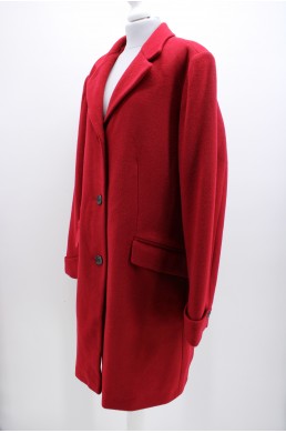 Manteau Lauren by Ralph Lauren rouge foncé