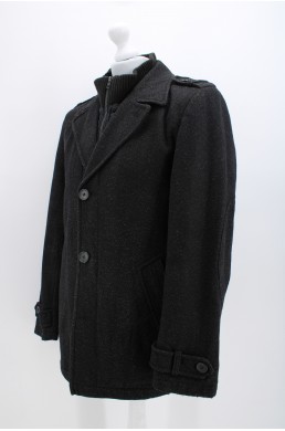 Manteau Paul Kehl Zurich noir comme neuf