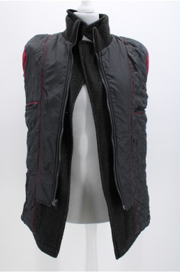 Manteau Paul Kehl Zurich noir en laine doublure