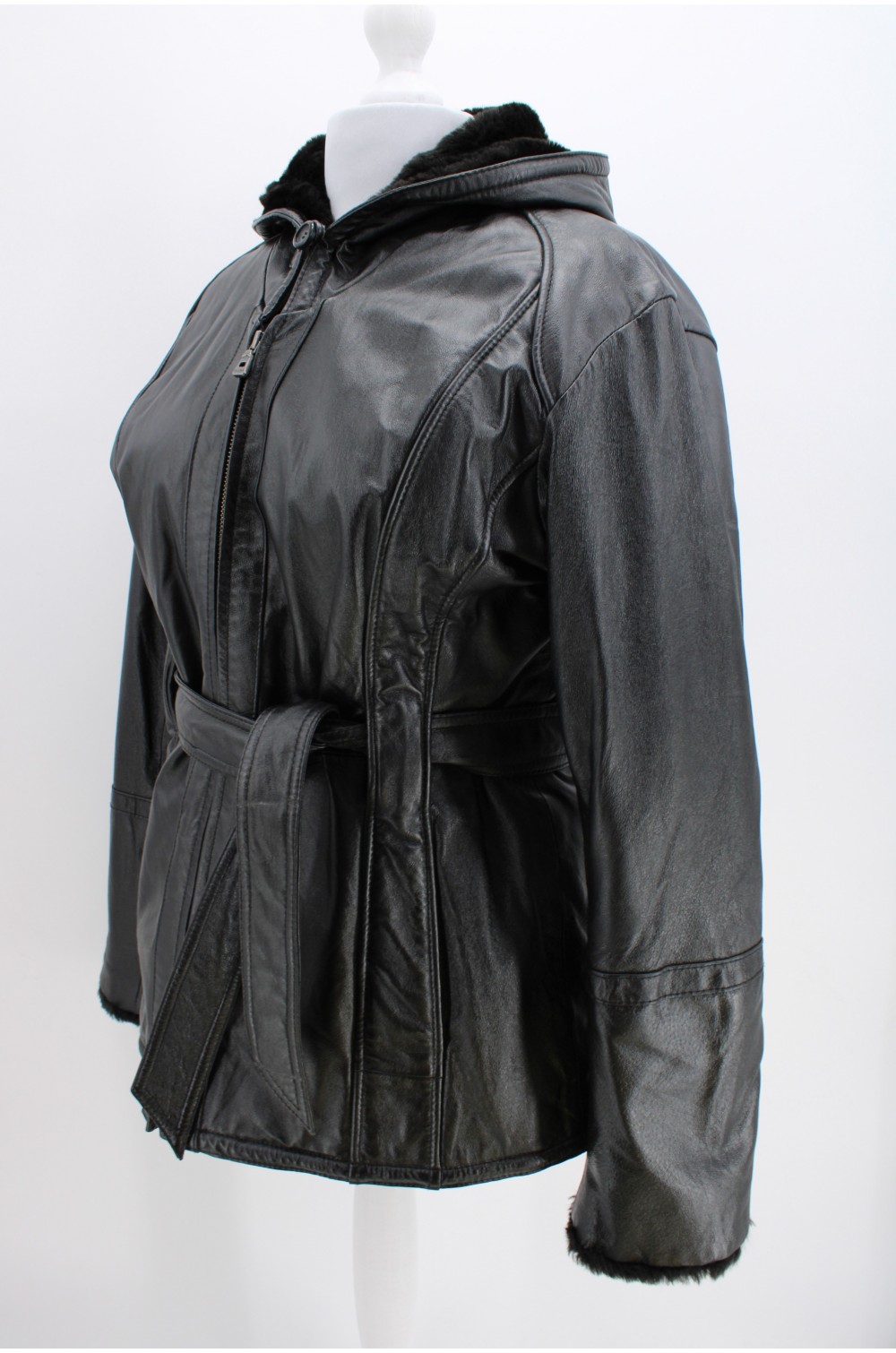 Veste En Cuir Homme Wilsons - Taille Medium - Marron - Modèle Julian - Occasion Très Bon état