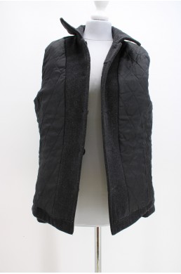 Manteau J.Crew gris foncé en laine vintage