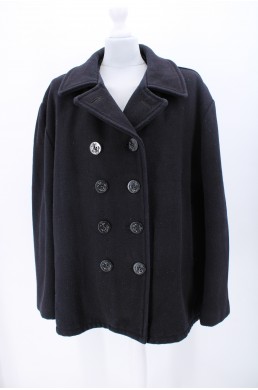 Manteau US NAVY 740NB Pea coat jacket by Schott