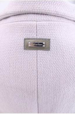 Manteau Calvin Klein gris logo