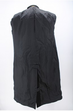 Manteau long Nino Cerruti Rue Royale noir - Cachemire (Cashmere blend) doublure
