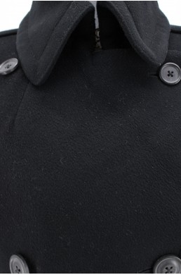 Manteau J.Crew noir en laine