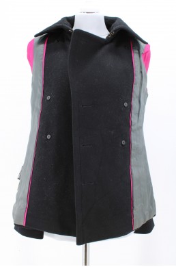 Manteau J.Crew noir en laine doublure