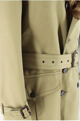 Manteau trench London Fog kaki VINTAGE