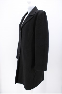 Manteau long Company by Ellen Tracy noir