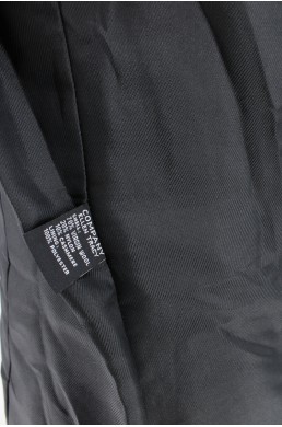Manteau long Company by Ellen Tracy noir étiquette