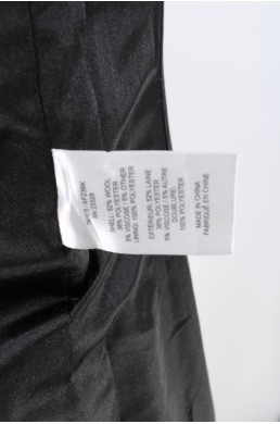 Manteau Trina by Trina Turk noir étiquette