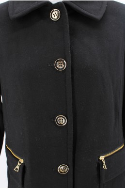Manteau Trina by Trina Turk noir ben laine
