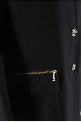 Manteau Trina by Trina Turk noir poche