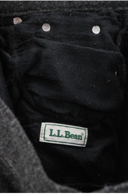 Pantalon LL.Bean gris foncé label