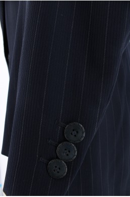 Veste Gianni Versace Couture bleu Medusa