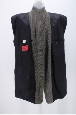 Veste Burton gris et bleu vintage