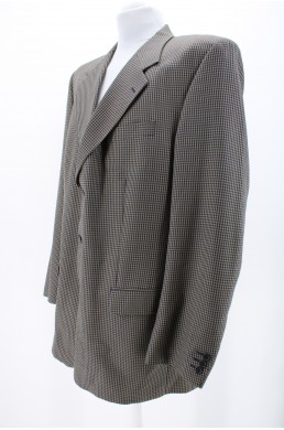 Veste Burton gris et bleu marine Laine