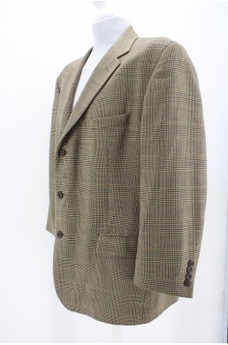 Veste Brooks Brothers kaki zen laine