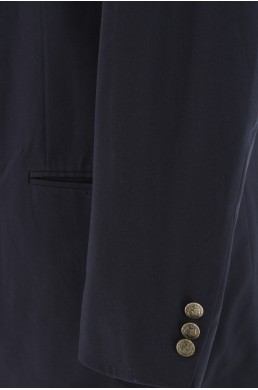 Veste Oscar de la Renta bleu vintage