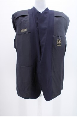 Veste Ermenegildo Zegna bleu en laine