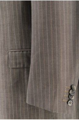 Veste Ermenegildo Zegna marron vintage