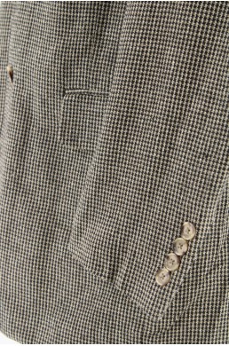 Veste Bert Pulitzer beige et noir vintage