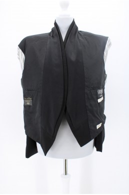 Veste mixte Oscar de la Renta Formal Geno's noire en laine vintage
