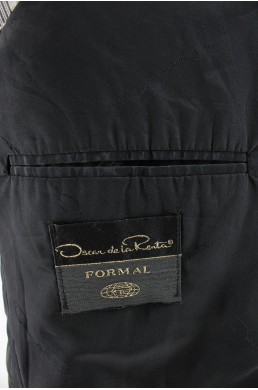 Veste mixte Oscar de la Renta noire label